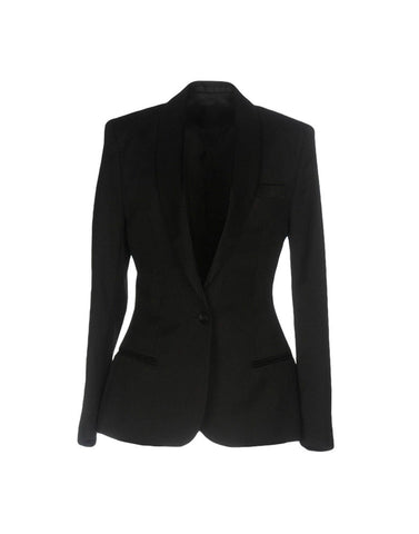 BLK DNM Women's Black Tux Jacket 28 #BFMB01 $695 NWT