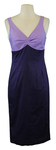 BODEN Women's Colourblock Dress Purple/Lavender