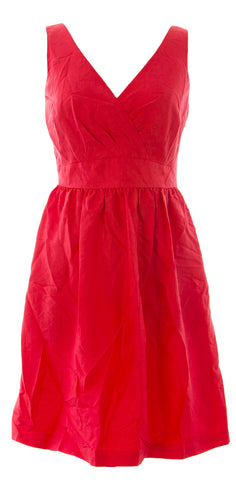 BODEN Women's Deep Carmine Jasmine Dress WH675 US Sz 4 $280 NWOT