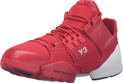 ADIDAS Y-3 BY YOHJI YAMAMOTO Women's Kanja Sneakers, Scarlet, Large