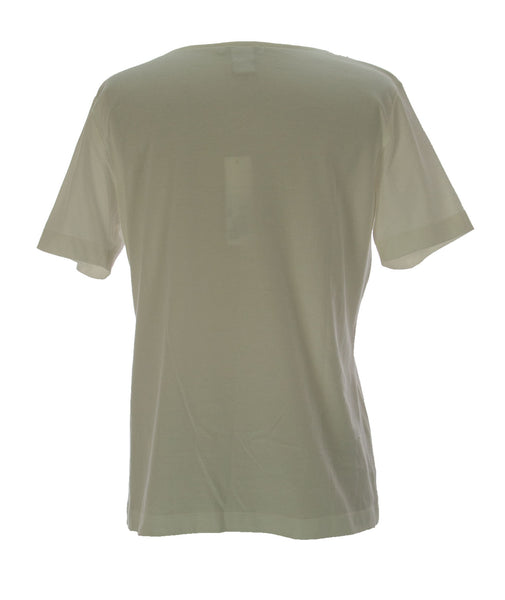 Joan Vass Women's Mesh / Embellished Neckline Top Cloud