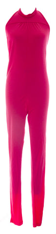 DIESEL Women's Hot Pink Jopy Tuta Halter Jumpsuit #00C8NI NEW