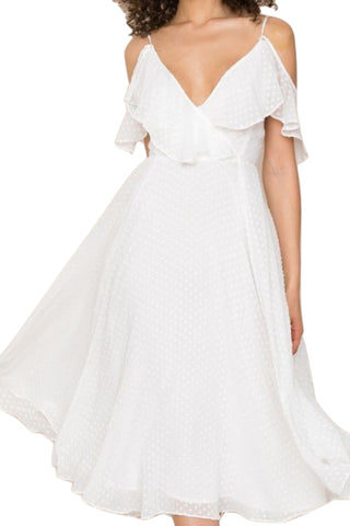 YUMI KIM Women's White Nolita Dress #DR18200/218 Large NWT