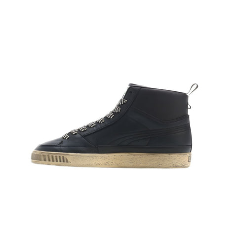 PUMAxRHUIGI Men's Black Suede Mid Sneakers #382156 11.5 NWOB