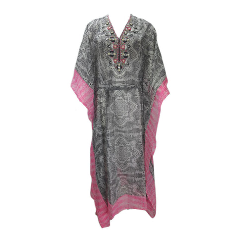 YUMI KIM Women's Batik Ink Capri Kaftan #DS1014 NWT