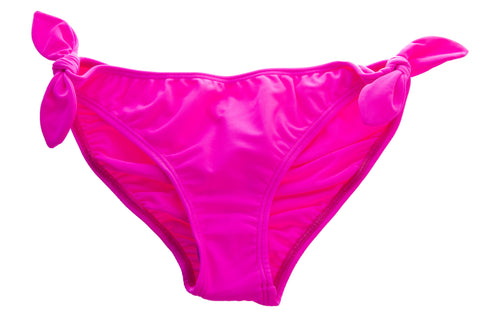 ZINKE Women's Neon Pink Gidget Hipster Bikini Bottoms $66 NEW