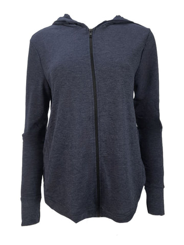 TEREZ Women's Blue Racerback Hoodie #23158006 NWT