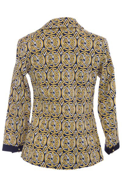 Elizabeth Mckay Knots Print Picnic Shirt 2 Multicolor