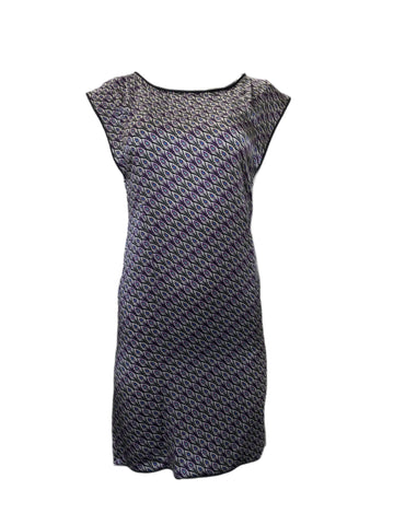 ANNE LEMAN Women's Peacock/Silver Eglantine Cocktail Dress SP91DR1 $468 NEW