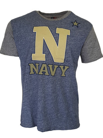 AMERICAN COLLEGIATE Men's Blue Navy T-Shirt #M005NA Large NWT