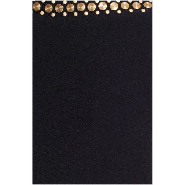 Tamara Mellon Black Sleeveless Studded Top $795 NEW
