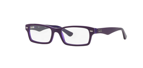 Ray-Ban Junior Kid's Rectangular Eyeglass Frames RB1530 48mm Violet