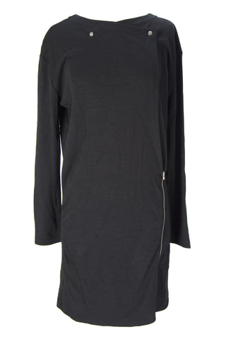 SURFACE TO AIR Women's Black Long Sleeve Smooth Dress Sz 40 $285 NEW