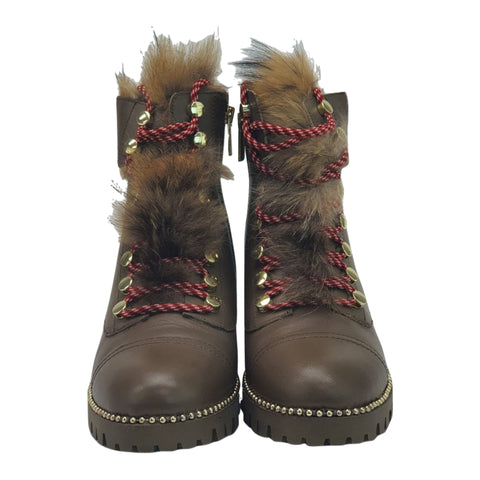 CECELIA New York Women's Mustang Trekker Boots #QTM4046 NWT