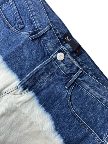 3X1 Women's Blue Denim Boyfriend 5 Pocket Short #026 NWOTT