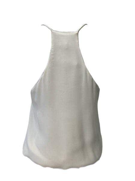 CAMI Women's White V-Neck Soft Top #073 XS NWT