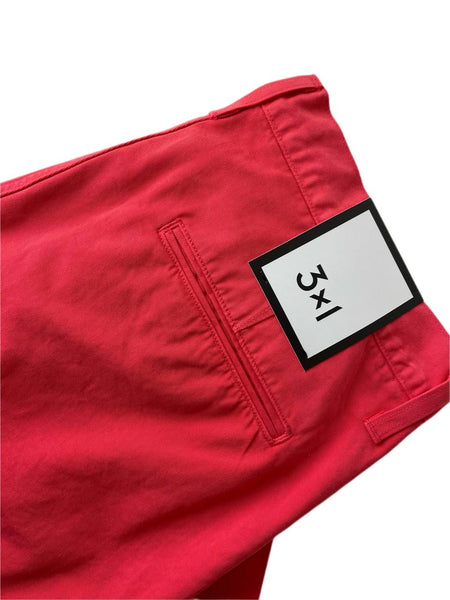 3X1 Men's Pink Selvedge Poppy Short #075 NWOTT