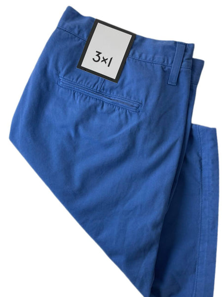 3X1 Men's Blue Selvedge Periw Short #075 36 NWT