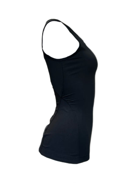 TOMMIE COPPER Women's Lower Back Support Tank Top, Black