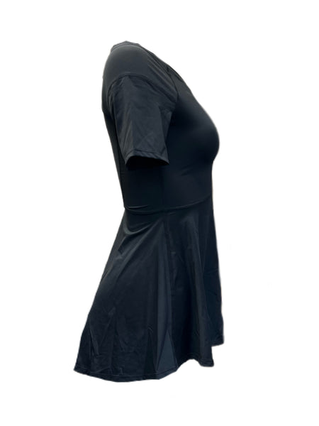 TOMMIE COPPER Women's A-Line Compression Shoulder Shirt, Black