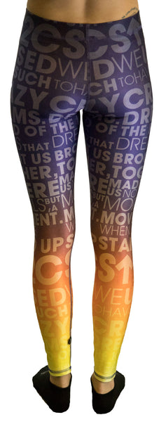 TEREZ Women's Performance Leggings #168 NWT