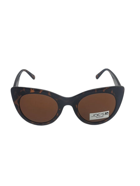 JOE'S JEANS Women's Brown Oversized Geometric Sunglasses #JJ1021 One Size New