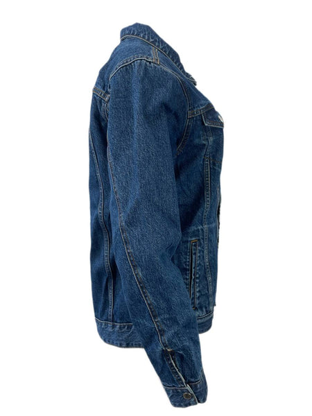 SCOTCH & SODA Women's Denim Beige Reversible Jacket #1081 M NWT