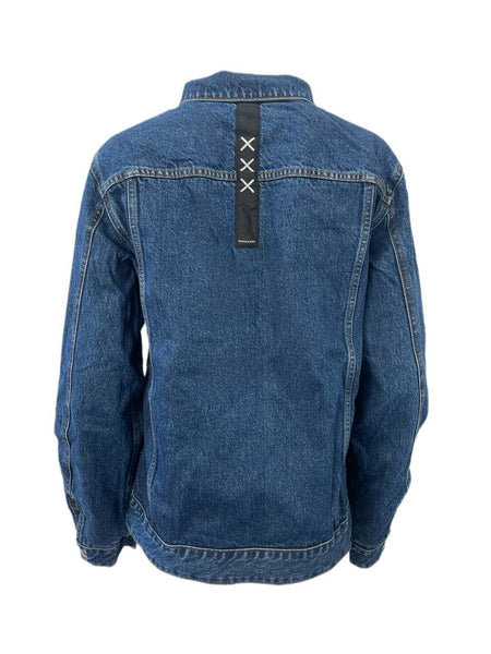 SCOTCH & SODA Women's Denim Beige Reversible Jacket #1081 M NWT