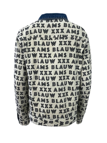 SCOTCH & SODA Women's Denim Beige Reversible Jacket #1081 M NWT