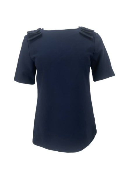 ELIZABETH MCKAY Women's Navy Fall Mercer Top #109 NWT