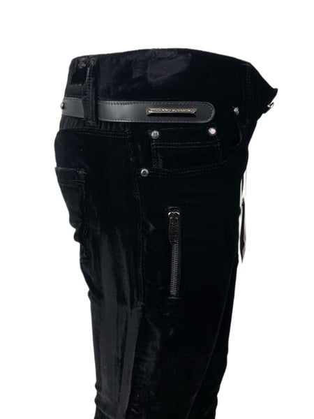 ERMANNO SCERVINO Women's Black  Pantalone Donna Pants #11VVC NWT