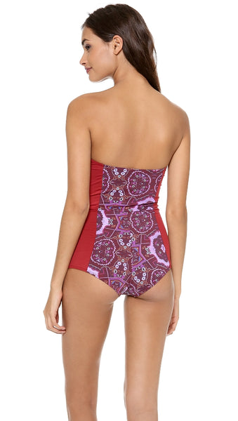ZINKE Women's Rio Print Starboard One-Piece Bathing Suit $132 NEW