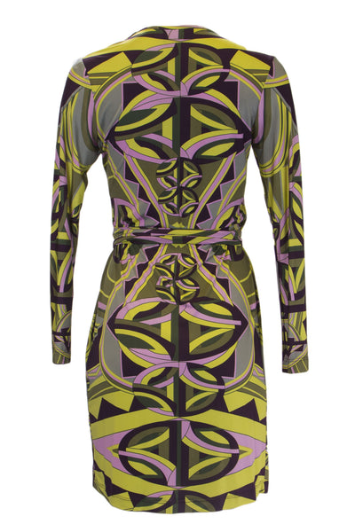 ANALILI Women's Floral Print Long Sleeve Wrap Dress 1178W07 Sz Small Garden