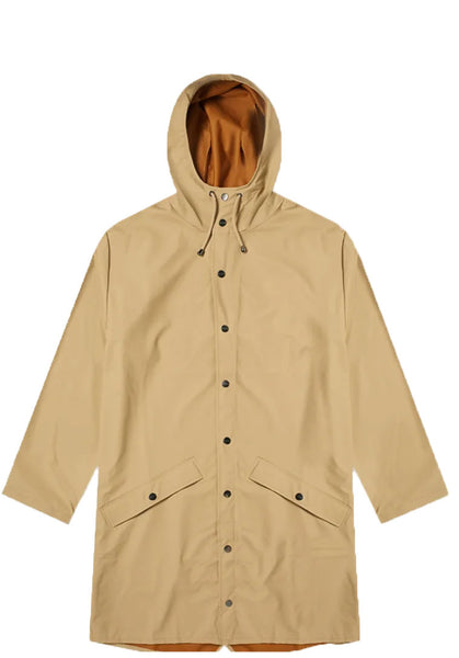 RAINS Unisex Long Rain Jacket #1202 $125 NWT