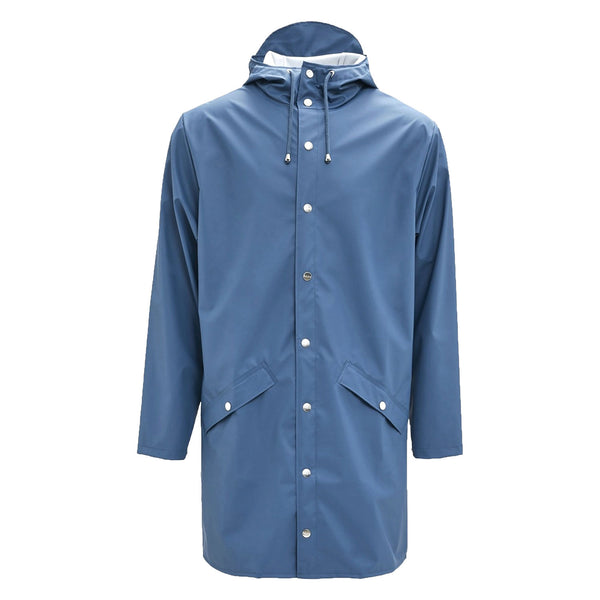 RAINS Unisex Long Rain Jacket #1202 $125 NWT