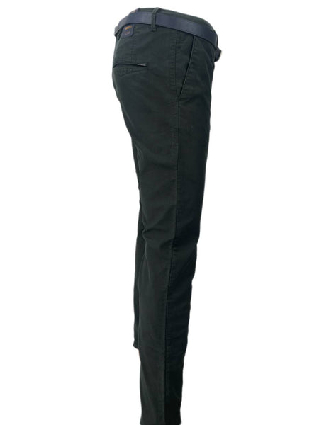 SCOTCH & SODA Men's Khaki Slim Belted Trousers #123 32/36 NWT