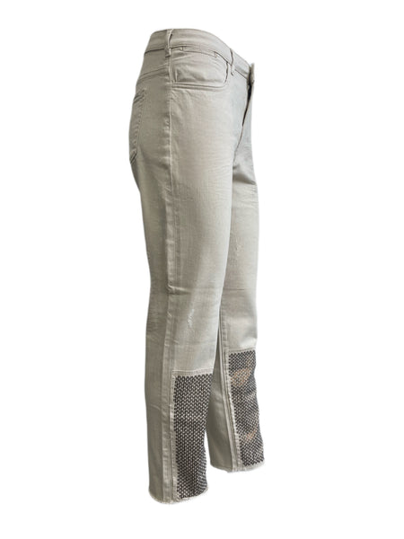 SCOTCH & SODA Women's White Petit Ami Slim Boyfriend #123 27 NWOT