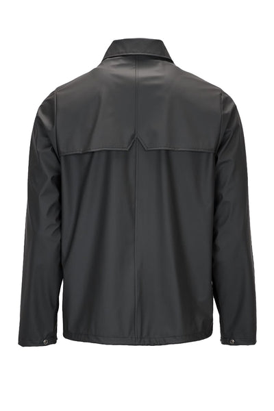RAINS Unisex Black Coach Rain Jacket #1245 $110 NWT