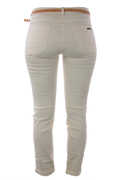 Scotch & Soda Maison Scotch Women's Belted Distressed Skinny Jeans