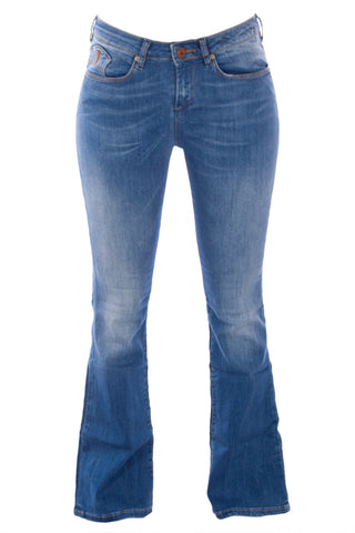 SCOTCH & SODA MAISON SCOTCH Medium Wash Flared Jeans $179 NWT
