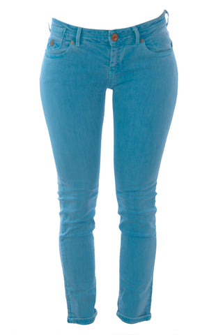 SCOTCH & SODA MAISON SCOTCH Turquoise Trip Skinny Jeans 1325.12.85711 $135 NWT