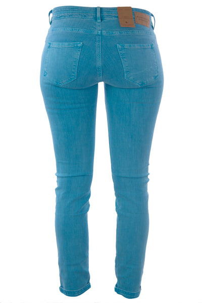 SCOTCH & SODA MAISON SCOTCH Turquoise Trip Skinny Jeans 1325.12.85711 $135 NWT