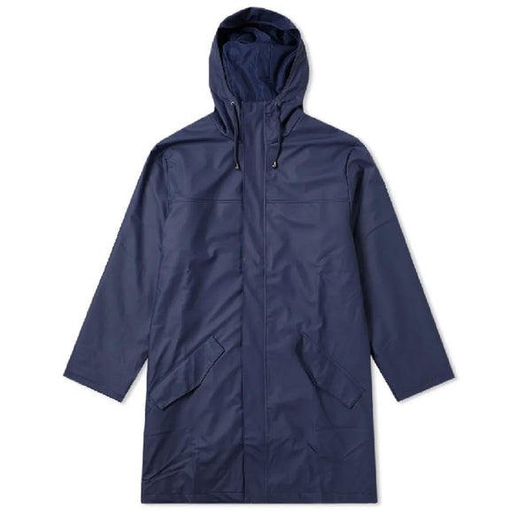 RAINS Unisex Black Alpine Jacket Raincoat #1504 $155 NWT