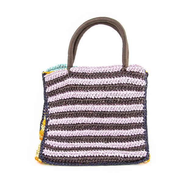 Roberta Roller Rabbit Women's Silk Raffia Hanai Tote One Size Multicolor