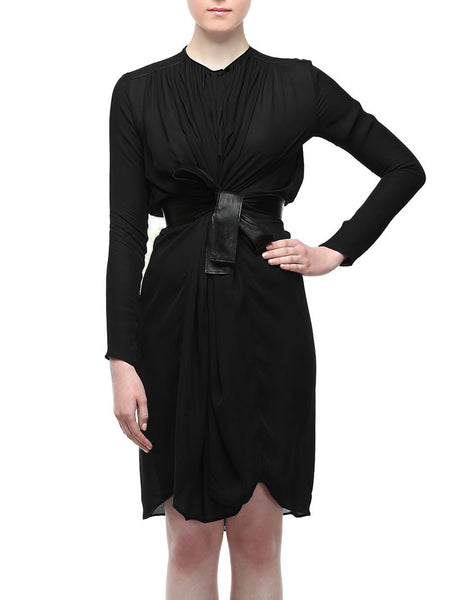 Hanley Mellon Women's Tulip Dress with Leather Belt