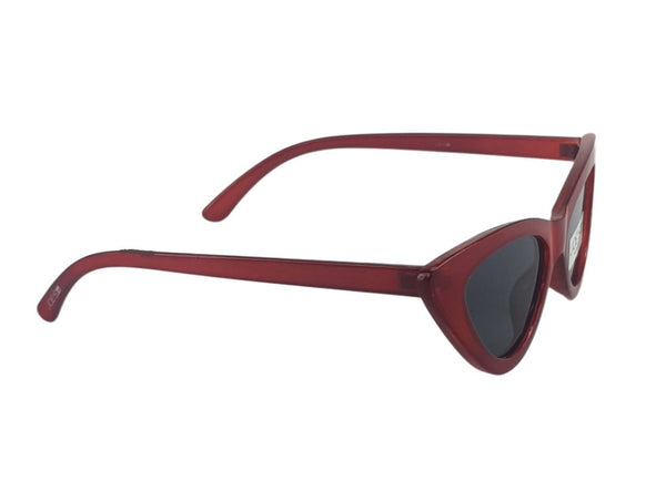 JOE'S JEANS Women's Red Cat Eye Polarized Sunglasses #JJ16056 One Size New