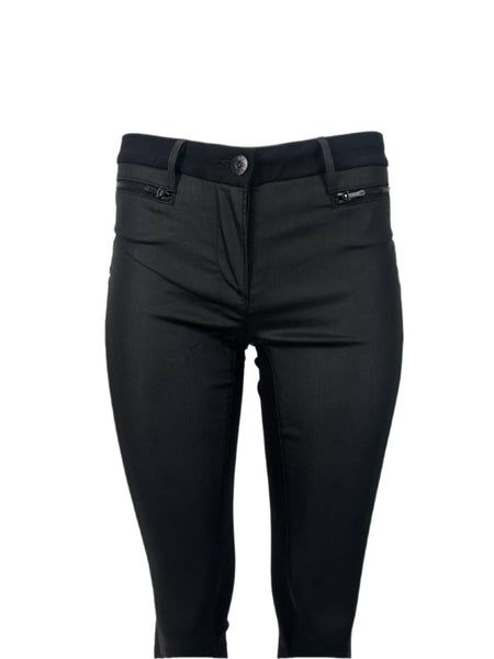 3X1 Women's Black Wrap Zip Skinny Mid Rise Jeans #180 NWOTT