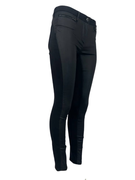 3X1 Women's Black Wrap Zip Skinny Mid Rise Jeans #180 NWOTT