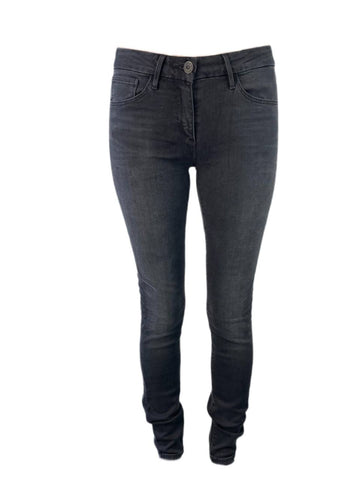 3X1 Women's Grey Zip Mid Rise Wrap Jeans #191 26 NWT