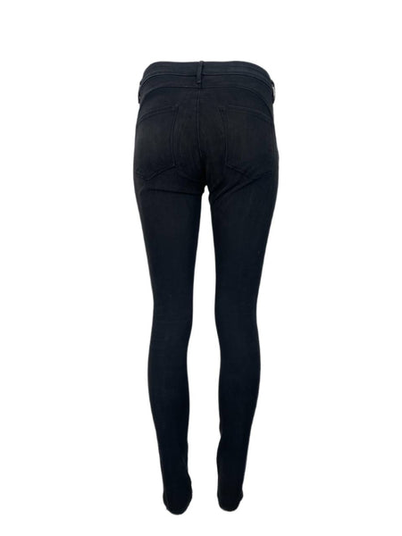 3X1 Women's Grey Zip Mid Rise Wrap Jeans #191 26 NWT